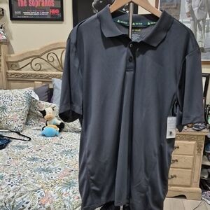 Kohl's Tek Gear Charcoal Polo Shirt for Men